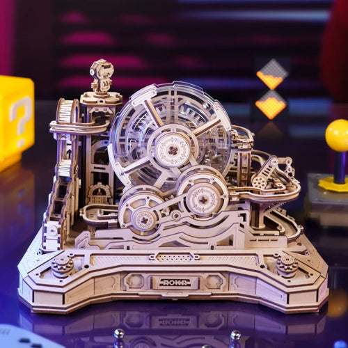 Build Your Own Pinball Machine — ROKR 3D Wooden Puzzle | Real Playable Table Game - MechaCraft